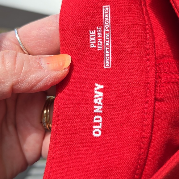 Old Navy Pixie High Rise Pants - Picture 2 of 3